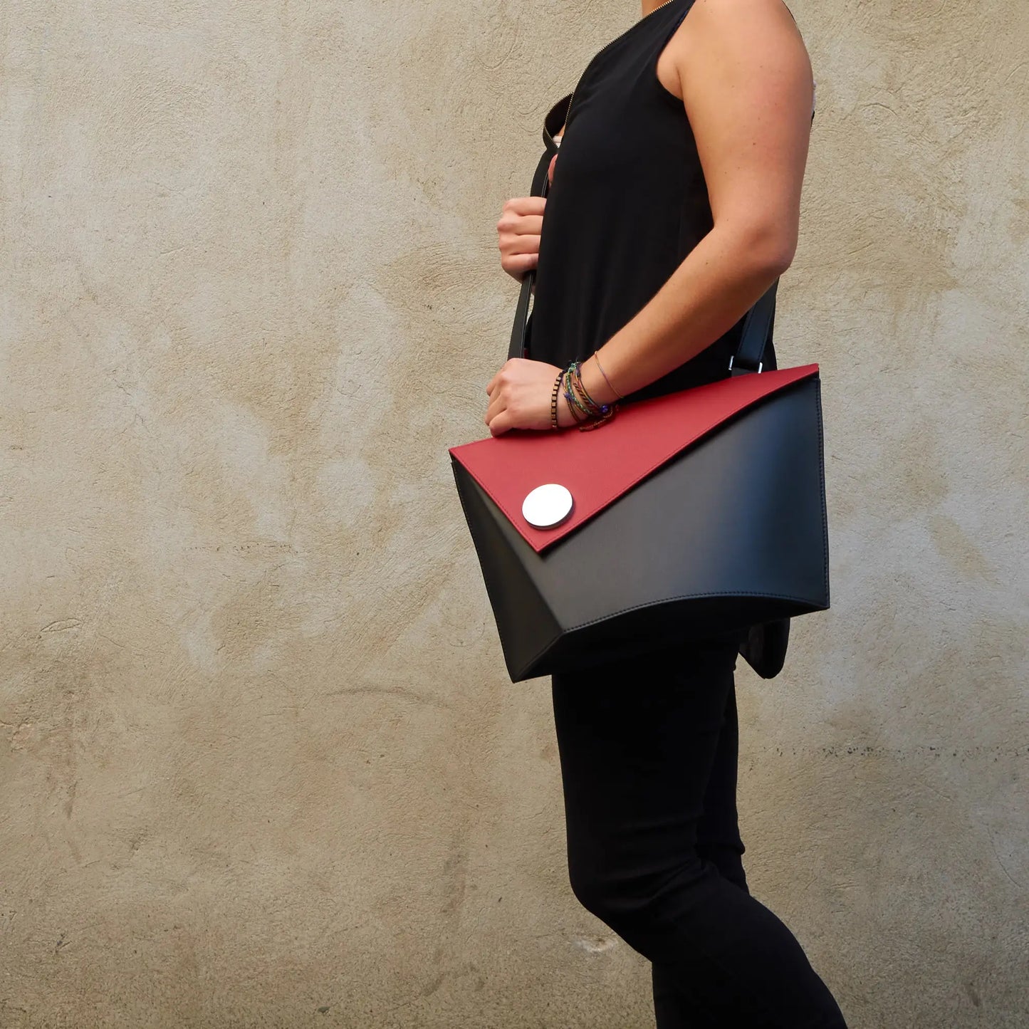 Drehort Schultertasche