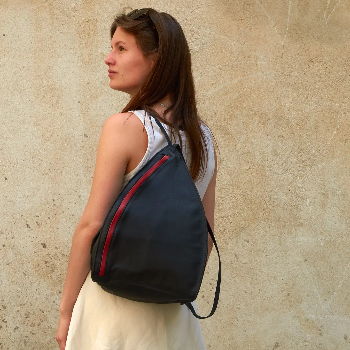 Lenz Cityrucksack und Schultertasche