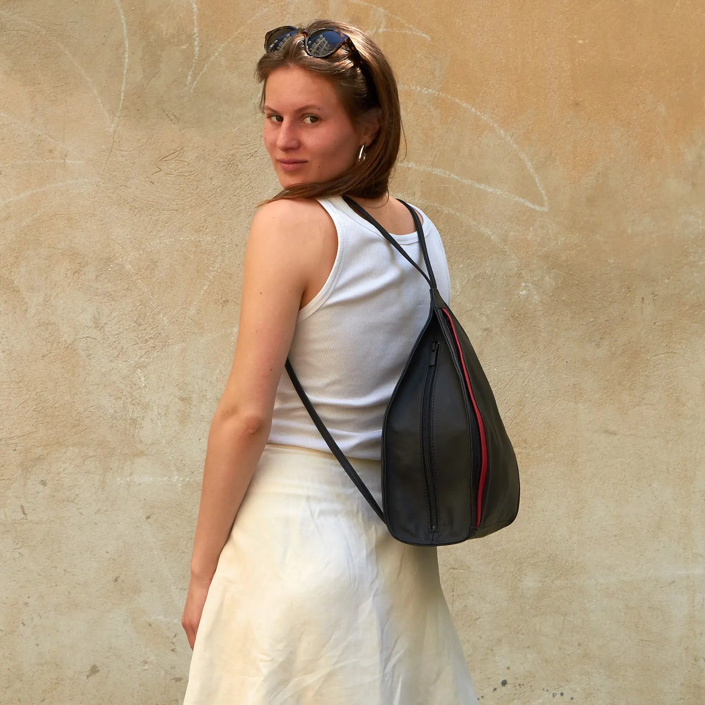Lenz Cityrucksack und Schultertasche