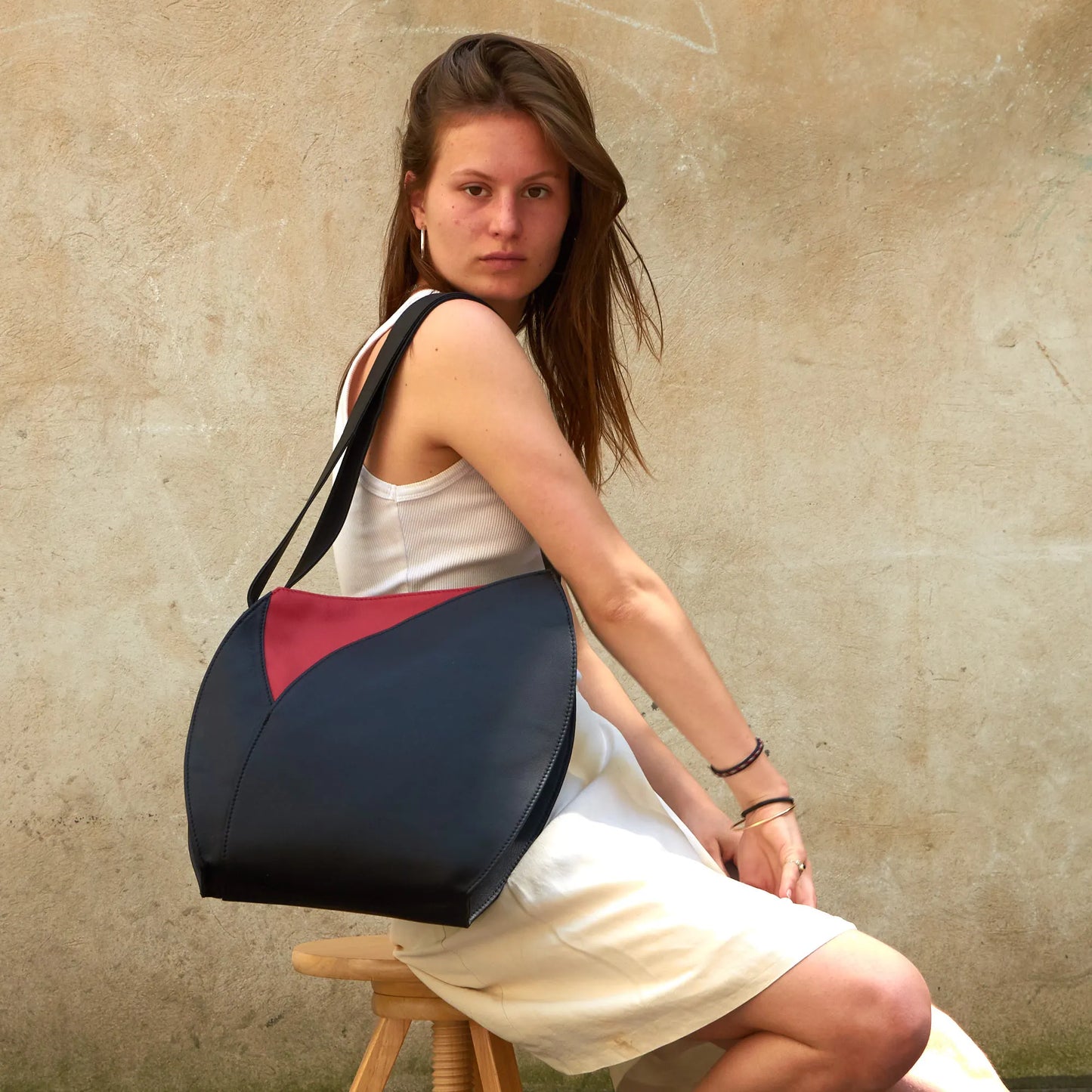 Flora Schultertasche