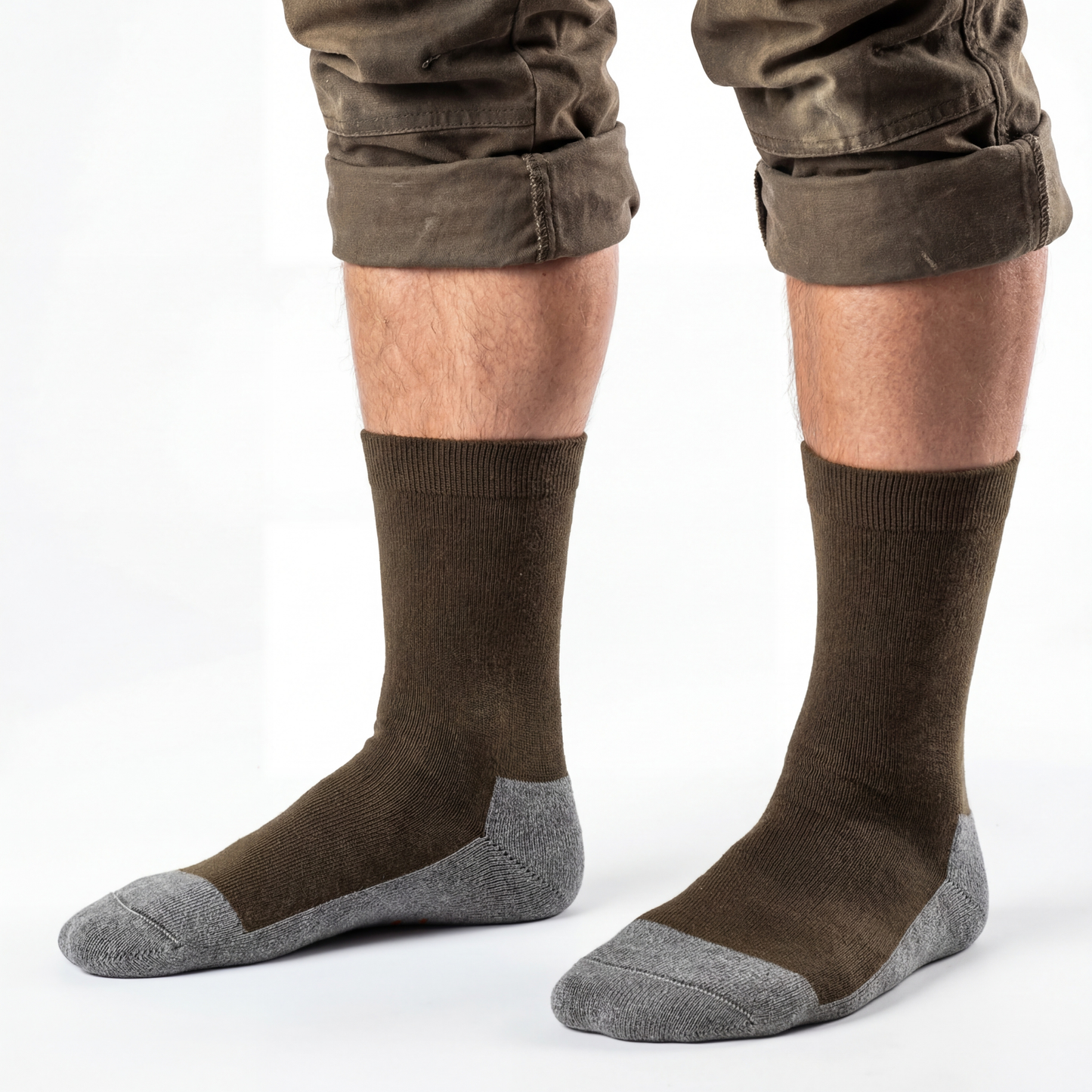 Antibakterielle Klima Jagdsocke Merino & Bio-Baumwolle