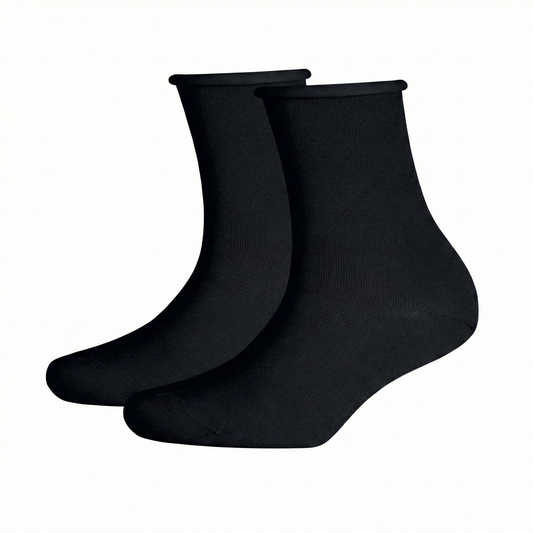 Roll-Up Söckchen aus Bio Baumwolle 2er Pack