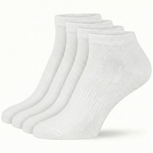 Basic Sneaker Schwarz/Weiss Bio Baumwolle 2er Pack